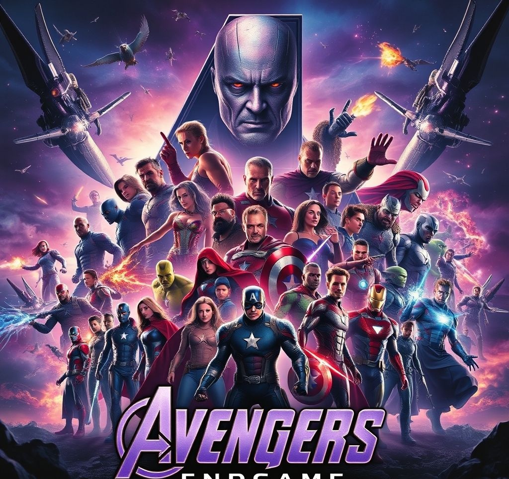 Avengers: Endgame (2019) Movie Poster
