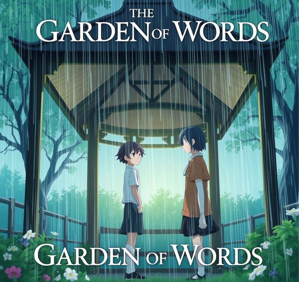 The Garden of Words (2013) Movie Poster