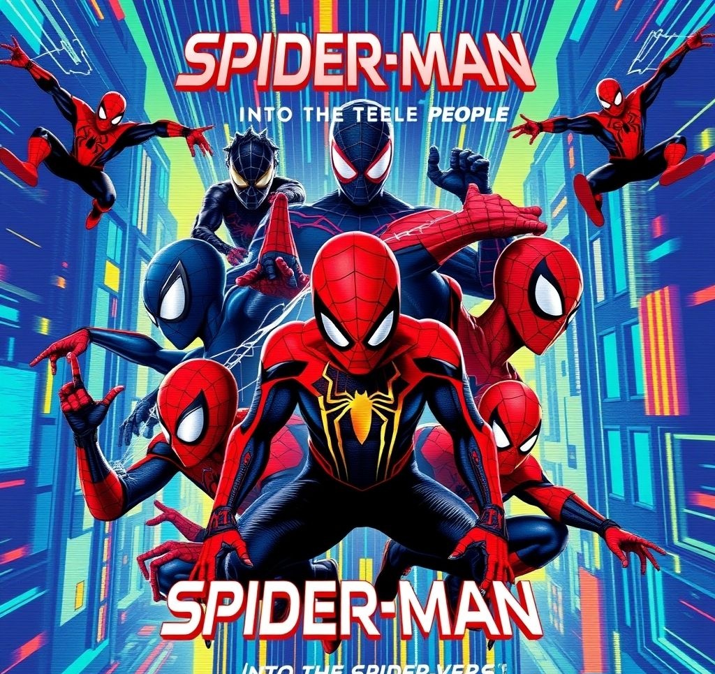 Spider-Man: Into the Spider-Verse (2018) Movie Poster