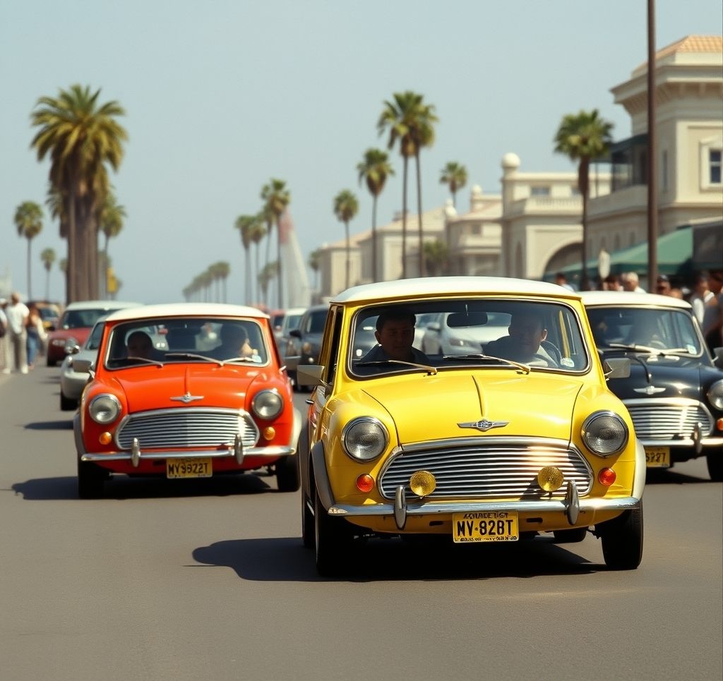 Scene from The Italian Job (1969)