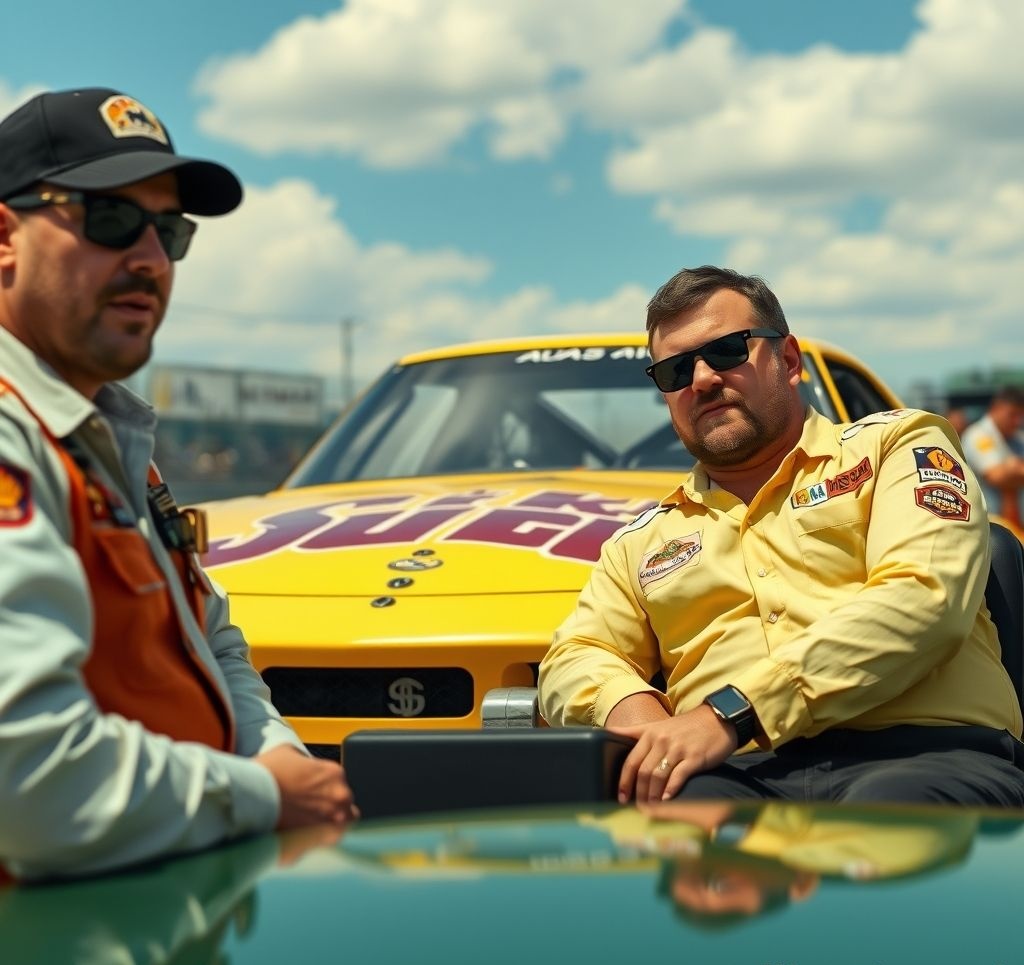 Scene from Logan Lucky (2017)