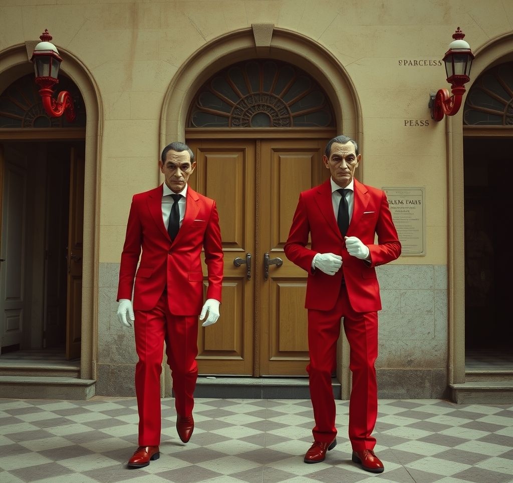 Scene from Money Heist (2017-2021)