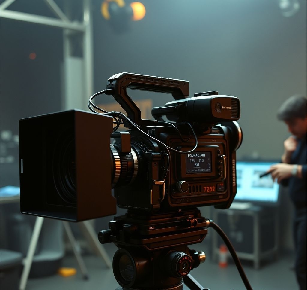 IMAX camera setup