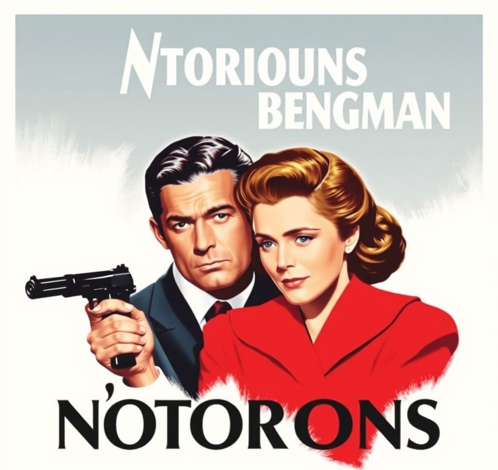 Notorious (1946) Movie Poster