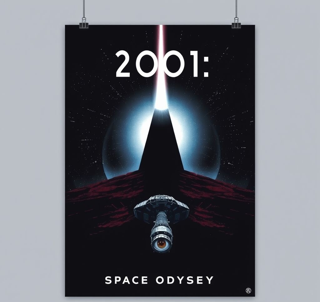 2001: A Space Odyssey movie poster