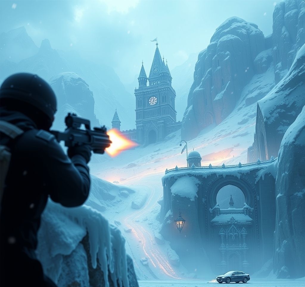 Inception Snow Fortress Scene