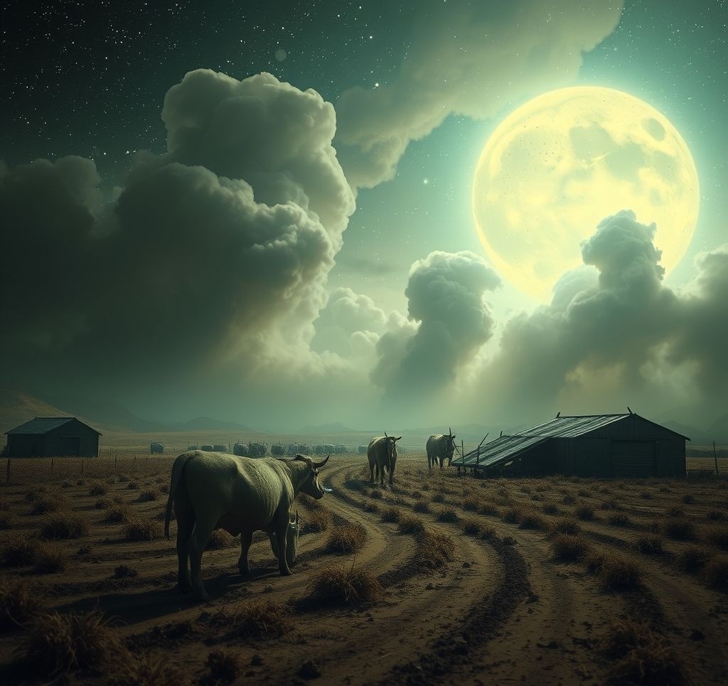Interstellar Dust Bowl Scene