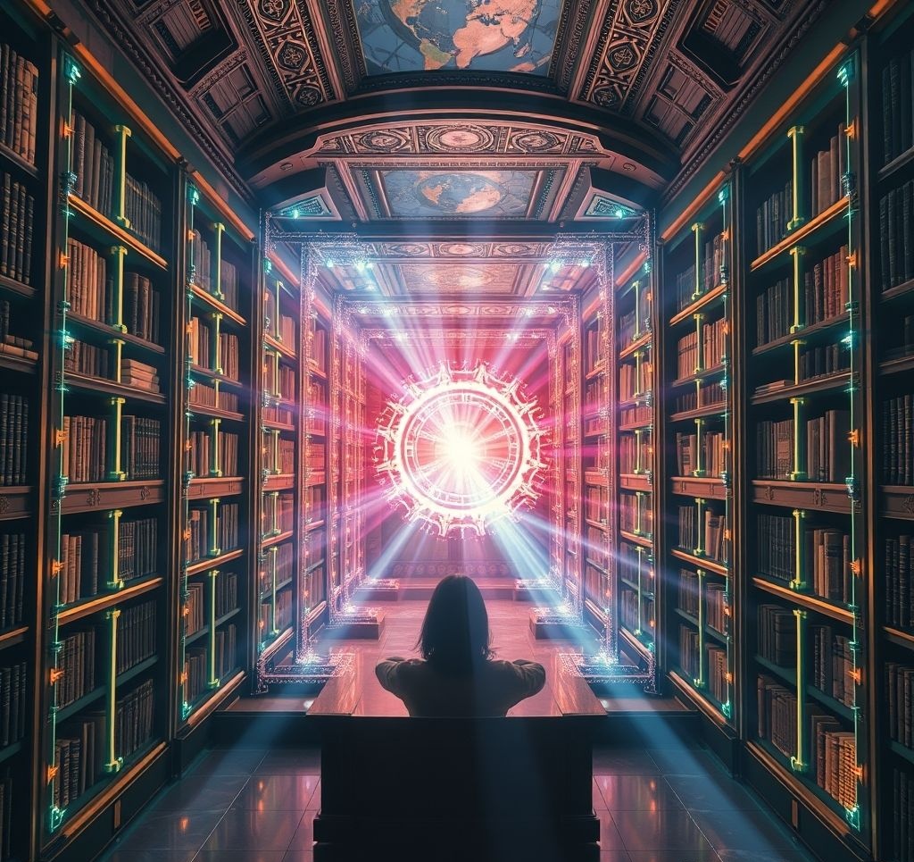 Interstellar Tesseract Scene