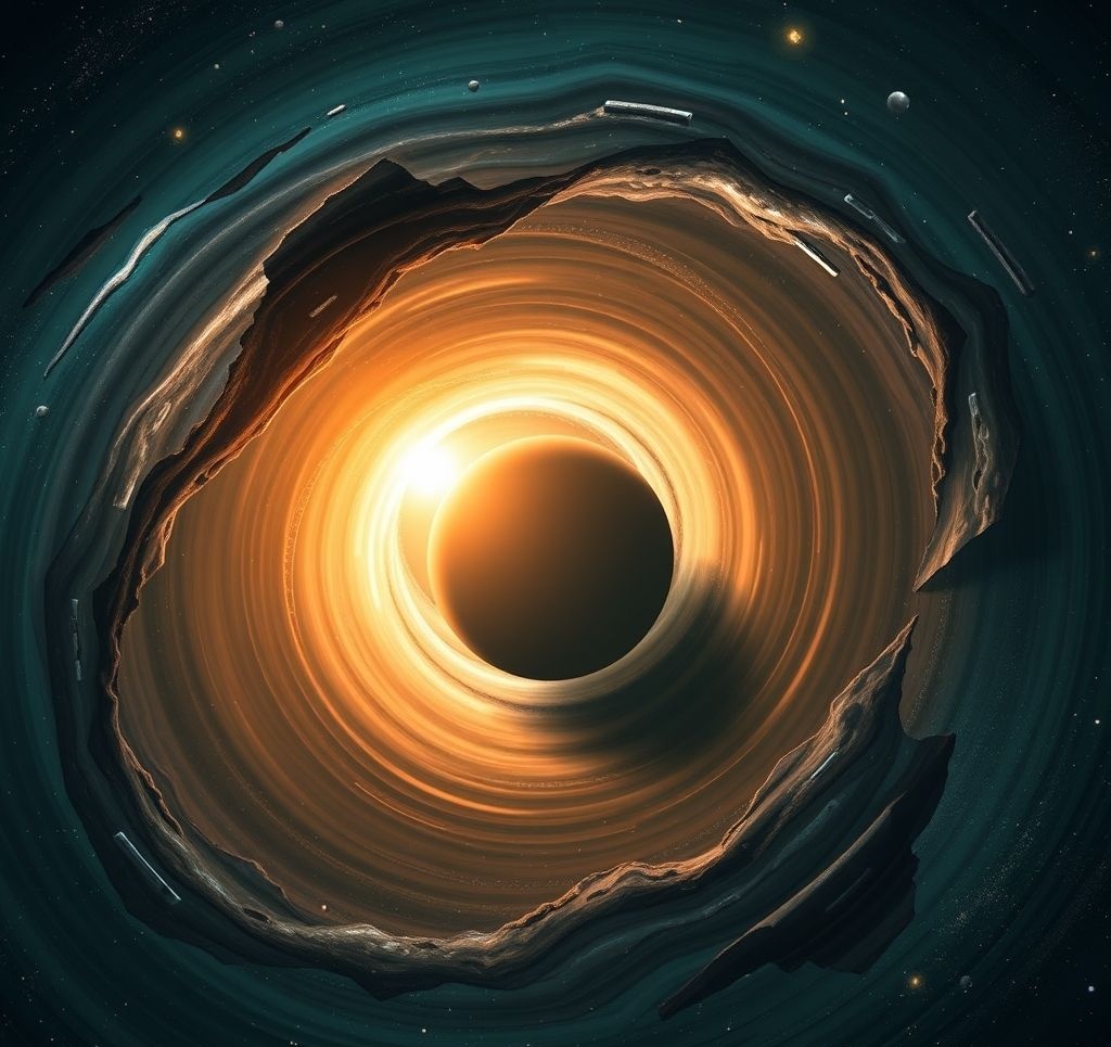 Interstellar Wormhole Scene