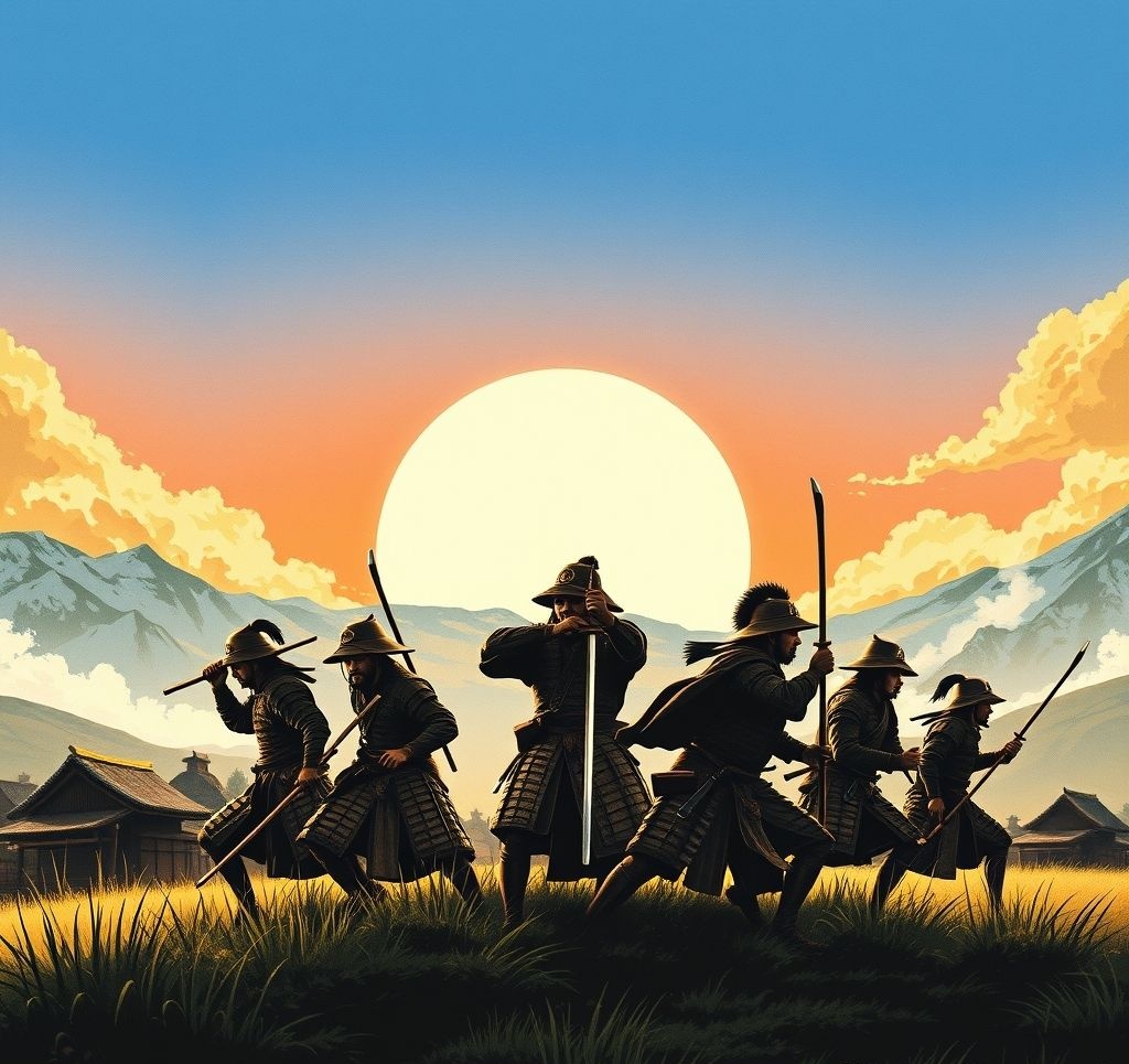 Seven Samurai (1954) Movie Poster